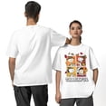 thumbnail image 2 of Camiseta de Snoopy Charlie Brown Lucy Thankful Thanksgiving Day para hombre, 100 % algodón, cuello redondo, manga corta, ropa de talla grande, 2 of 5