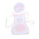 thumbnail image 4 of Juego de hornear para niños con delantal, sombrero, rodillo, cuchara de madera, cepillo, juego de cocina para hornear, juego de cocina para niños y niñas, 4 of 8