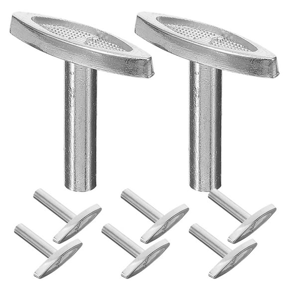 DEMACRIO Music Box Winding Key Set 8 Pcs Metal Winder Replacement Keys For Diy Toy Mechanism Music Box