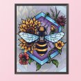 thumbnail image 2 of Cuadros Decorativos 11CT impreso completo punto de cruz DIY abeja flor mano pintura sala de estar decoración Ehuebsd Nuevos Originales, 2 of 8