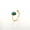 Type1, variant on December Birthstone Ring with PVD Vacuum Electroplated 18K Gold - Colored Zircon, Tarnish-Resistant