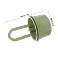 thumbnail image 2 of WEUVEB Colador Para Fregadero Cocina Con Cesta Colgante Color Verde Fácil Instalación, 2 of 8