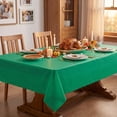 thumbnail image 4 of Plastic Table Cloth Disposable 3 Pack, 54 x 108 Inch, Green, for Party Picnic Wedding, 4 of 8