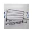 thumbnail image 3 of Toallero Doble Acero Inoxidable Baño De Pared Con Ganchos, 3 of 5