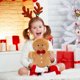 thumbnail image 2 of Gingerbread Pillow, Christmas Gingerbread House Toy, Biscuit Man Christmas Shaped Plush Pillow, 2 of 4