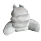thumbnail image 5 of Cojín de respaldo Cojín de silla con reposabrazos Cojín de cintura para la comodidad de la cama Respaldo de felpa Gris, 5 of 6
