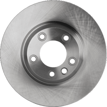 Brake Disc Compatible with 2004-2010 Volkswagen Touareg Front, Passenger Side