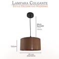 thumbnail image 2 of Lampara Colgante Decorativa Cafe, 2 of 4
