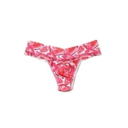 Petite Size Printed Signature Lace® Thong