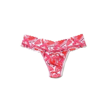 Petite Size Printed Signature Lace® Thong