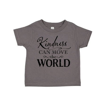 

Inktastic Kindness Can Move the World Gift Toddler Boy or Toddler Girl T-Shirt