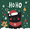 Christmas Cat, variant on Yayeee Dish Drying Mat for Kitchen Counter 16"x18" Microfiber Absorbent Pad, Christmas Cat