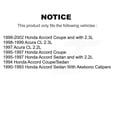 thumbnail image 2 of Positive Plus Front Semi-Metallic Disc Brake Pads PPF-D465 for Car Honda Accord Acura CL, 2 of 8