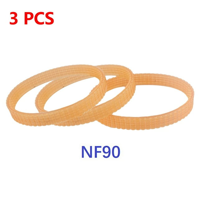MYG 3pcs 255mm Electric Planer Drive Belt for NF90 Power Tool Accessories 12mm Width