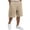 AO18_Brown, variant on Resicozy Mens Shorts Casual Lounge Summer Beach Vacation Shorts Comfy Plaid Short with Pockets Black 3XL