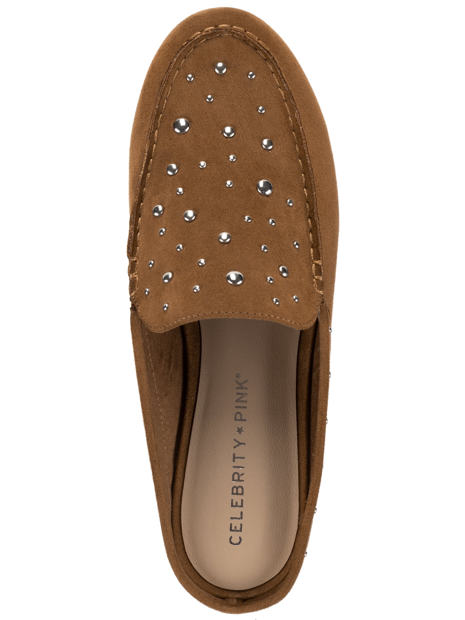 Celebrity Pink's Womens Effie Studded Mule