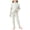 Green, variant on Girls Thermal Underwear Set Kids Base Layer Thermal Top Bottom Warm Clothing Sets