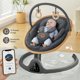 thumbnail image 5 of Columpio para bebé FasonBaby Bluetooth, 3 posiciones, 5 velocidades, control remoto, 5 of 7