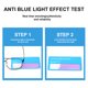 thumbnail image 5 of Gafas de bloqueo de luz azul, moda, doble haz, antifatiga ocular, anti-ultravioleta, ordenador/juego/TV, 5 of 7