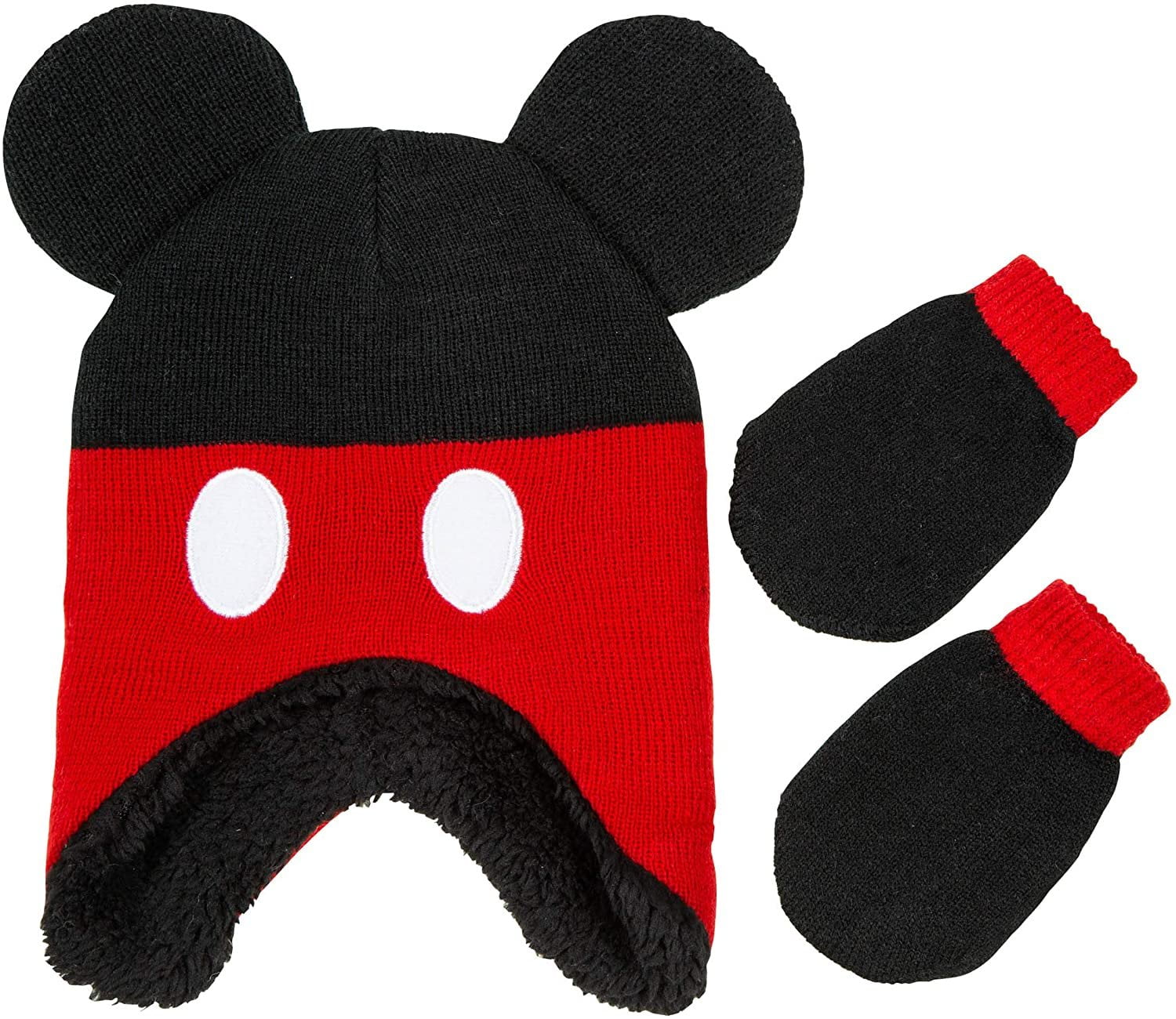 Disney Mickey Mouse Baby Boys Hat and 