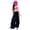 @@-0-Black571, variant on WOYY Girls High Waist Wide Leg Cargo Pants Baggy Drawstring Streetwear Pants, Black, Sizes 6-16