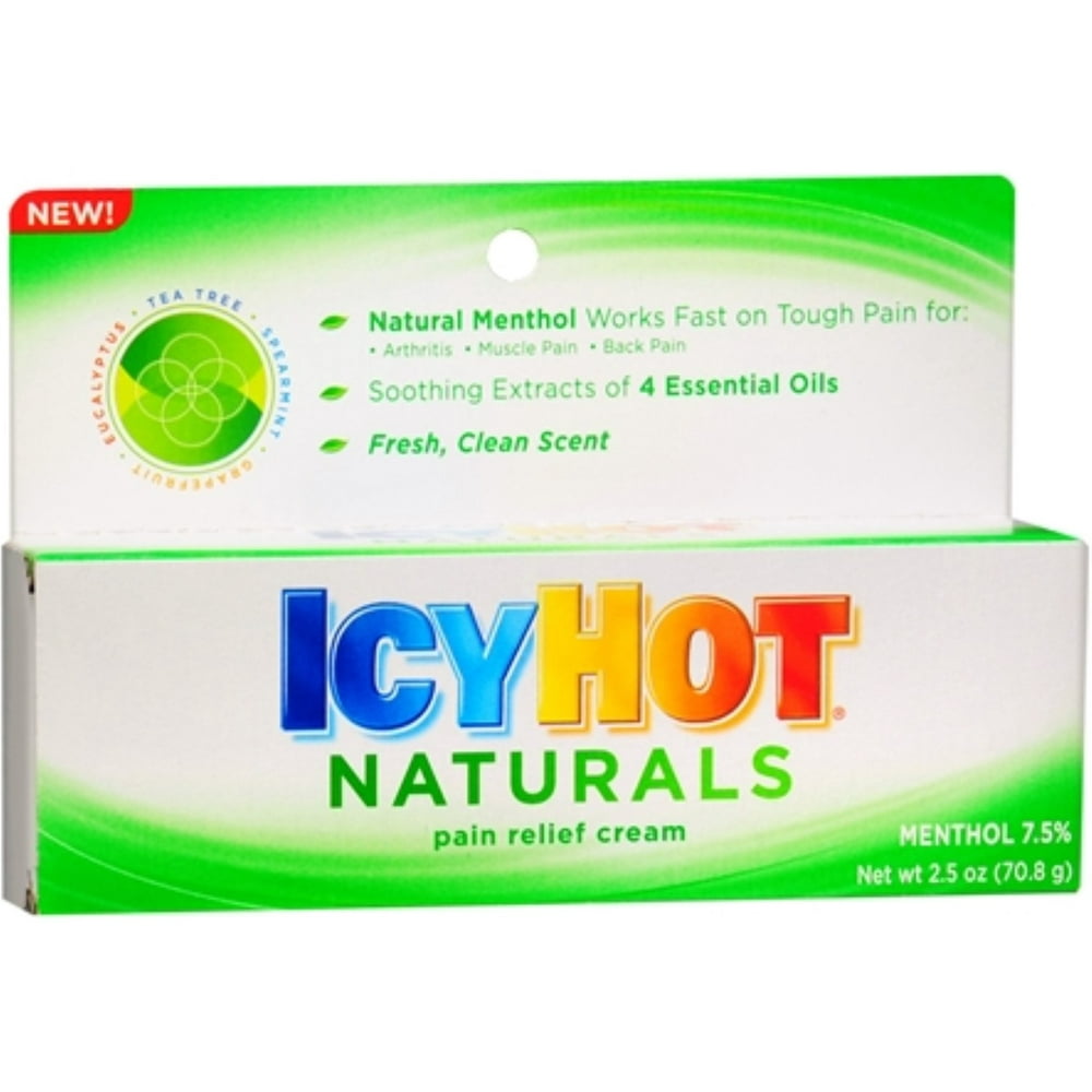 ICY HOT Naturals Cream 2.50 oz