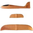 thumbnail image 4 of Flying Airplanes 19" Large Gilded Foam Plane For Kids 3+ Years [2 Orange Plane], 4 of 5