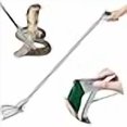 thumbnail image 3 of IC ICLOVER 47 Inch Extra Heavy Duty Snake Tongs, Standard Reptile Snake Grabber Catcher Tool, Professional Reptile Grabber Rattle Snake Catching Wide Jaw Handling Tool, with Locking - Stainless Steel, 3 of 4