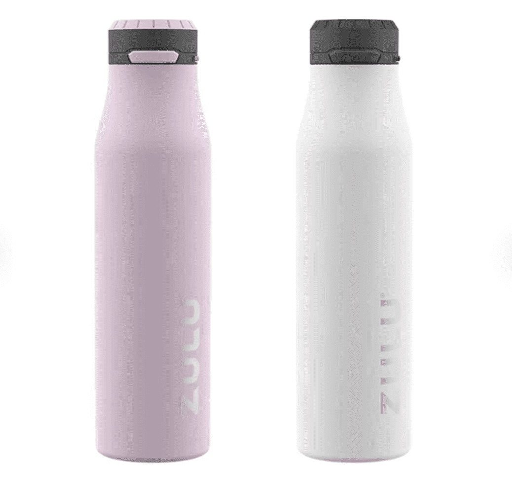 ZULU Element Glass Water Bottle (2-Pack)