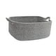 thumbnail image 5 of Cesta de almacenamiento, cesta para cambiar pañales, organizador de refrigerios y artículos diversos, cesta para la ropa gris, 5 of 9