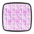 thumbnail image 1 of 4 Pcs Square Cabinet Handle Cupboard Knob Drawer Pulls Handle Cartoon Pink Bunny Drawer Knobs with Screws Furniture Decoration, 1 of 7