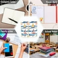 thumbnail image 6 of FORMRS 1-Subject Spiral Notebook 8" x 5" College Ruled 60 Refillable Sheet A5 Hard Cover, 2 Pack, White Hand Drawn Sailboats, 6 of 7