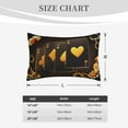 thumbnail image 4 of Honeii Casino Playing Cards Pattern Decorative Throw Pillow Case - Elevate Your Couch, Sofa, or Bed with Stylish Home Decor-14"x20", 4 of 6
