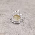 thumbnail image 2 of Natural Citrine Ring, Rough Citrine Gemstone Ring, November Birthstone, Dual Band, 925 Sterling Silver, Womens Ring, Christmas, Thanksgiving, Handmade, Statement Jewelry, Rough Gemstone Jewelry, 2 of 6