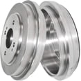 thumbnail image 3 of Detroit Axle - Rear Brake Drums + Ceramic Brake Shoes Replacement for 2010 2011 2012 2013 Honda Fit Insight - 6pc Set, 3 of 7