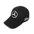 thumbnail image 5 of F1 Mercedes Benz Team F1 Racing Visor Embroidered Baseball Cap Car Cap - Black, 5 of 5
