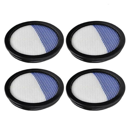 4 Pack Plastic Replacement Filter Efficient Dust Cleaning Filter Vacuum Filters
