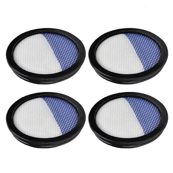 4 Pack Plastic Replacement Filter Efficient Dust Cleaning Filter Vacuum Filters