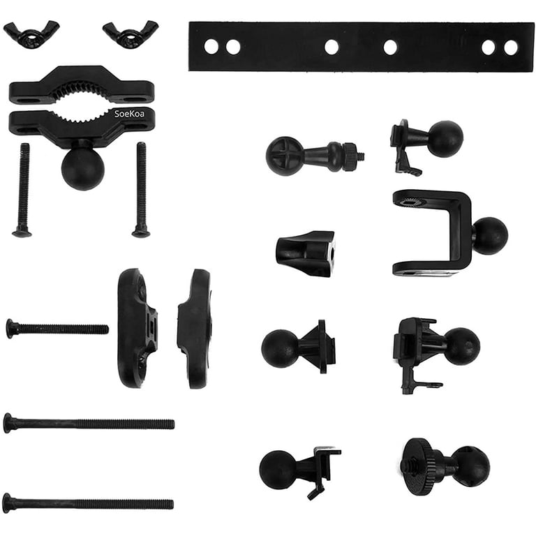 Dash Cam Mount Holder Mirror Mount Come with 15 Different Joints Suitable for AUKEY APEMAN Rexing V1P YI 2.7