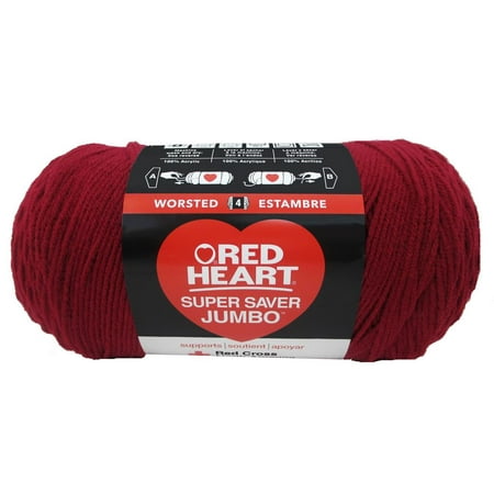 Red Heart Paperweight - Red Heart Super Saver Solid Yarn - Burgundy
