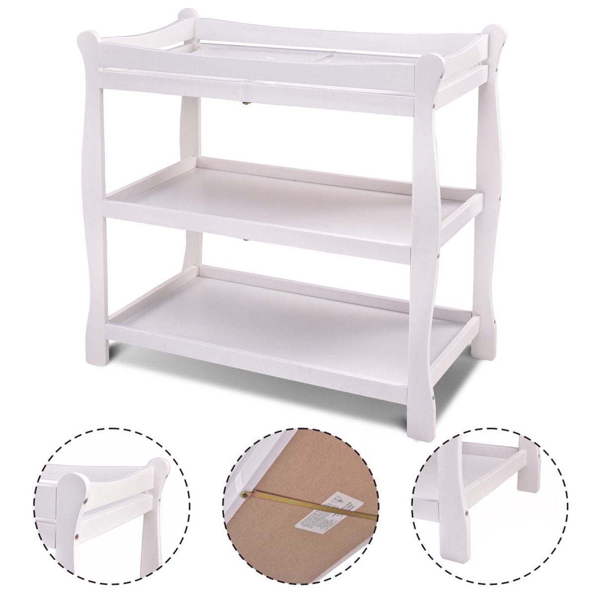 diaper changing table walmart