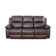 thumbnail image 4 of Semi PU and PVC 3-Seat Sofa - Modern Sofa with Intelligent Functions, Solid Wood Frame, and High-Quality Sponge for Living Room, 4 of 11