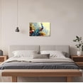thumbnail image 4 of ZHONGYUTONG Peacock Canvas Wall Art Peacock Pictures Wall Decor Elegant Animals Painting Print Modern Artwork for Living Room Decor Framed (28.00" x 42.00"), 4 of 5