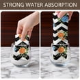 thumbnail image 6 of 2 Pcs Pioneer Flower Floral Print Pattern Kitchen Towels, Funny Microfiber Dish Towel Set, 18" X 26" Tea Towels, 6 of 6