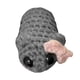 thumbnail image 3 of Llavero Hámster Triste Crochet Meme Muñeca Punto (con Pajarita), 3 of 4