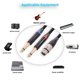 thumbnail image 2 of 1m Xlr 3 pines hembra a doble 6,35 mm 1/4 "Ts Plug Mic Cable adaptador convertidor de audio, 2 of 5