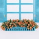thumbnail image 4 of Rosa artificial - Flores artificiales de plástico de 11 pulgadas para decoración del hogar, centros de mesa y decoraciones de fiesta - Naranja, Beige, Rojo, Blanco, Rosa, 4 of 7