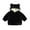 Black, variant on Cethrio Boys Fleece Jackets, Winter Hooded Zip up Warm Kids Outerwear Khaki Size 6-7 T