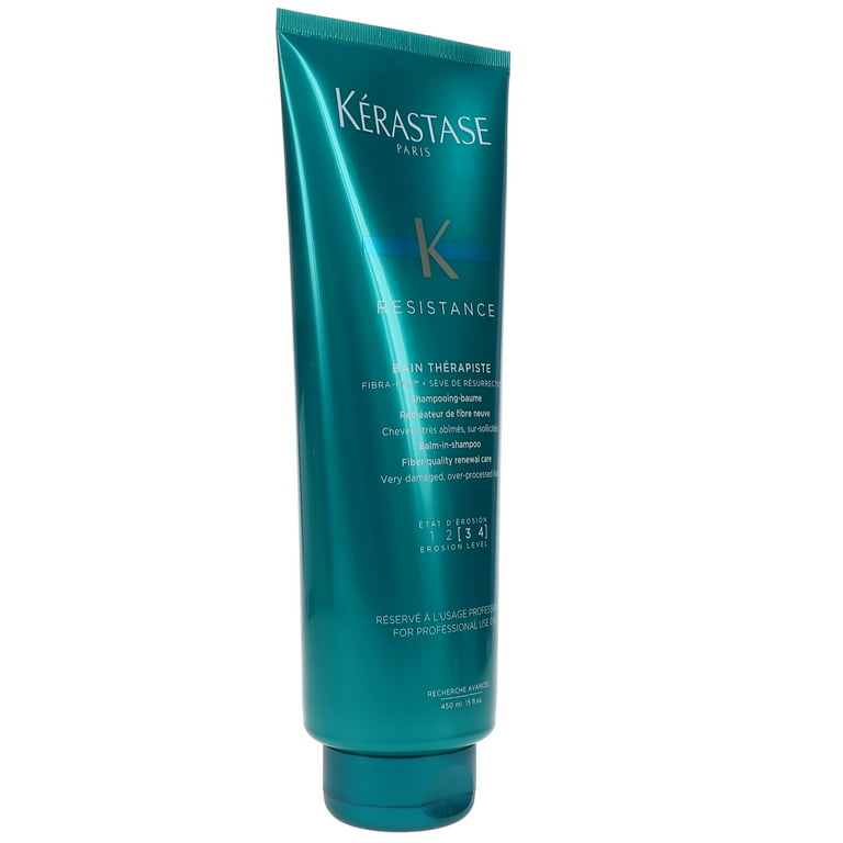 disharmoni kombination Inde Kerastase Resistance Bain Therapiste Shampoo, 15 Oz - Walmart.com