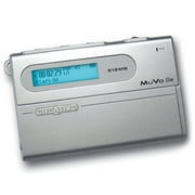 Creative 512 MB MuVo Slim MP3 Player (Silver)